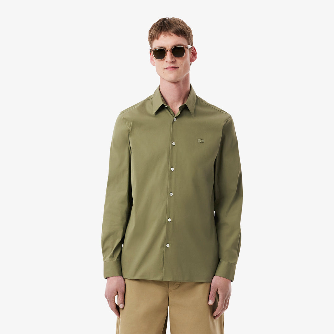 Slim Fit Stretch Poplin Shirt - CH5253