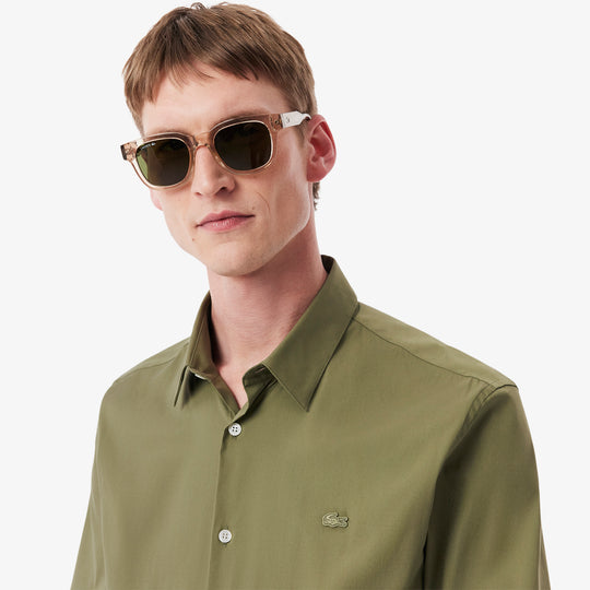 Slim Fit Stretch Poplin Shirt - CH5253