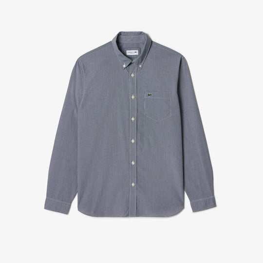 Regular Fit Gingham Poplin Shirt - CH5621