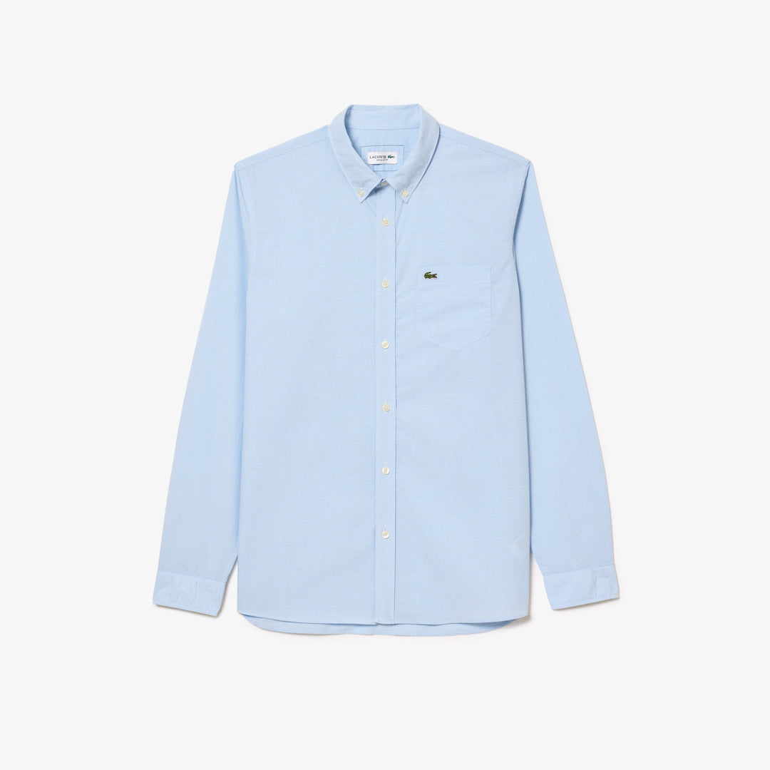 Regular Fit Gingham Poplin Shirt - CH5621