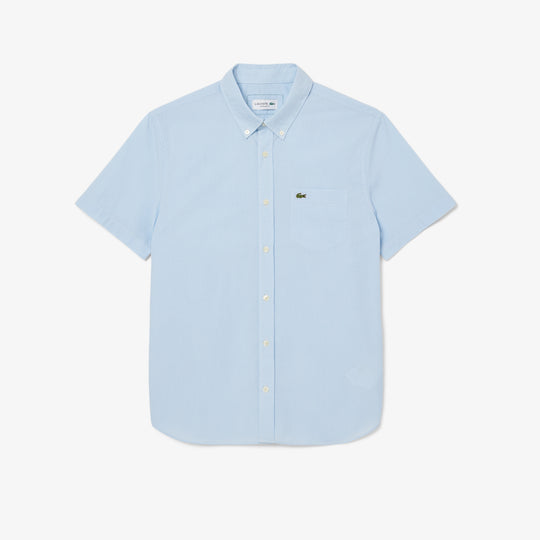 Short Sleeved Regular Fit Gingham Shirt - CH5622