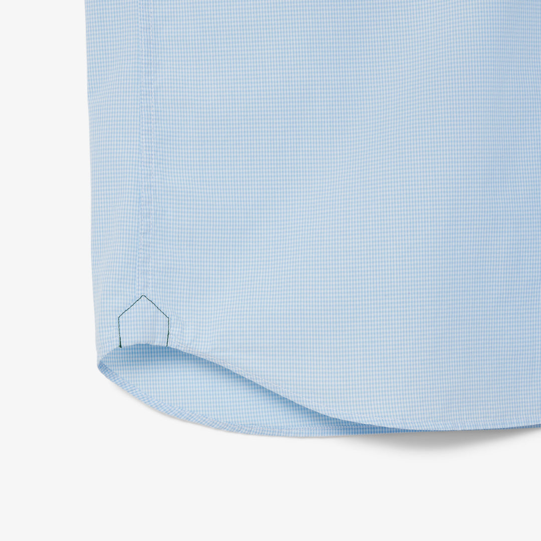 Short Sleeved Regular Fit Gingham Shirt - CH5622