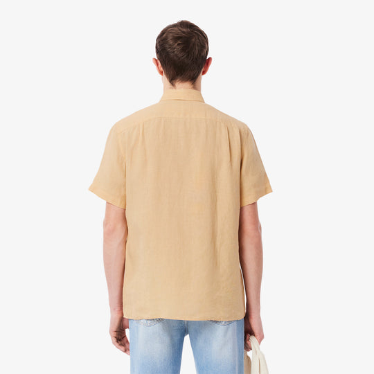 Short Sleeved Linen Shirt - CH5699