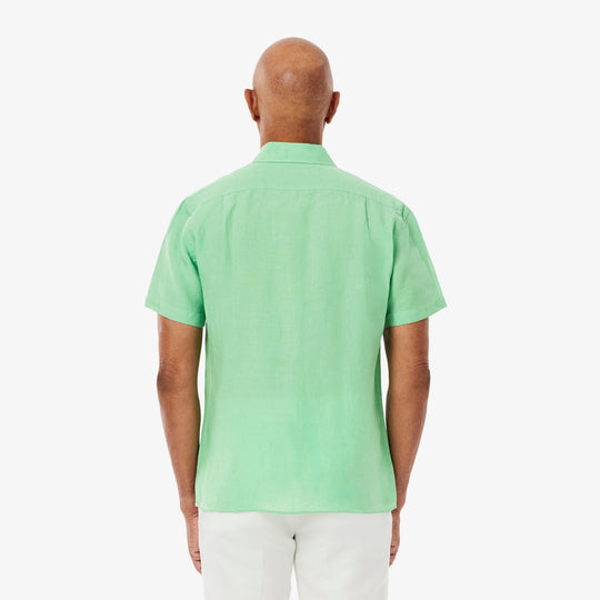 Short Sleeved Linen Shirt - CH5699
