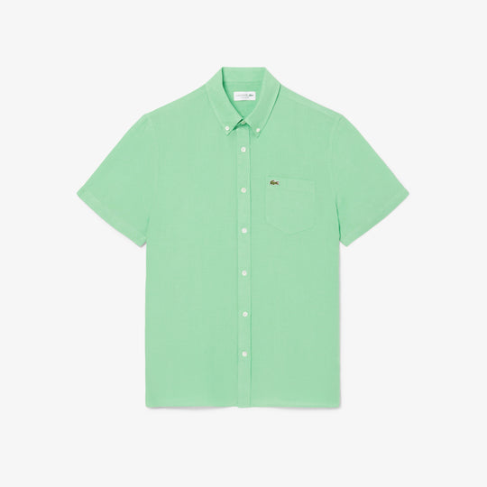 Short Sleeved Linen Shirt - CH5699