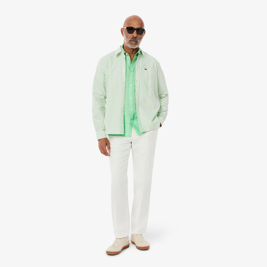 Short Sleeved Linen Shirt - CH5699