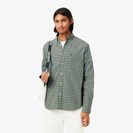 Regular Fit Plaid Poplin Shirt - CH6981