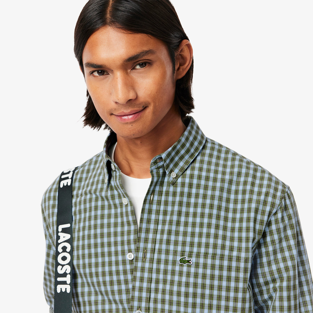 Regular Fit Plaid Poplin Shirt - CH6981