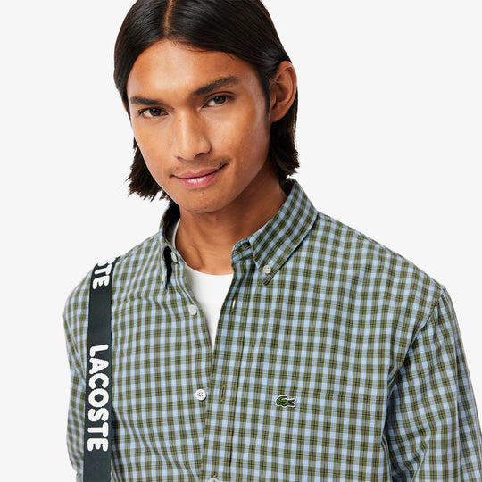 Regular Fit Plaid Poplin Shirt - CH6981