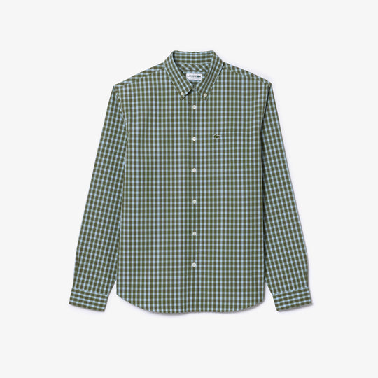 Regular Fit Plaid Poplin Shirt - CH6981