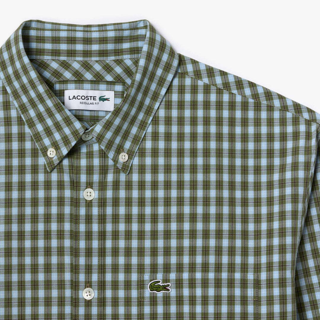 Regular Fit Plaid Poplin Shirt - CH6981
