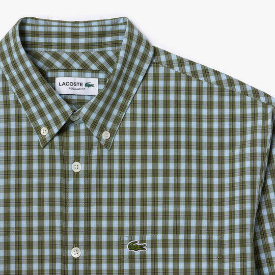 Regular Fit Plaid Poplin Shirt - CH6981