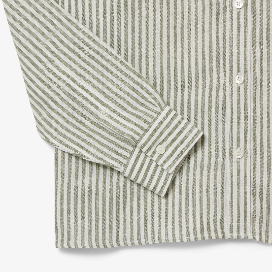 Regular Fit Striped Linen Shirt - CH6985