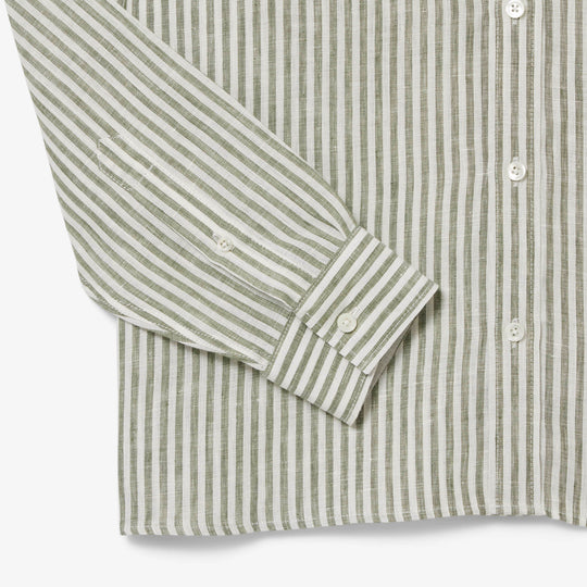 Regular Fit Striped Linen Shirt - CH6985