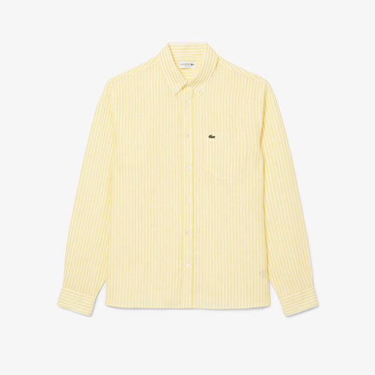 Regular Fit Striped Linen Shirt - CH6985