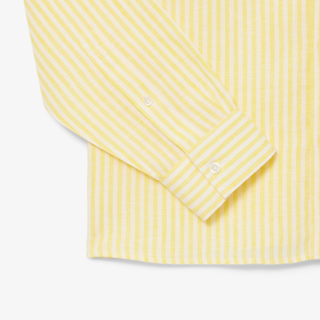 Regular Fit Striped Linen Shirt - CH6985