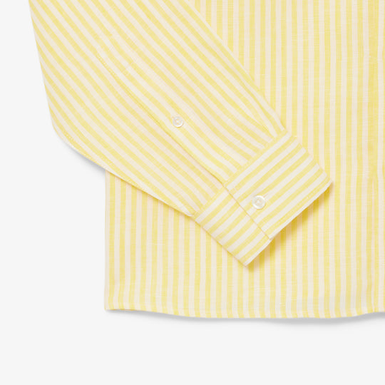 Regular Fit Striped Linen Shirt - CH6985