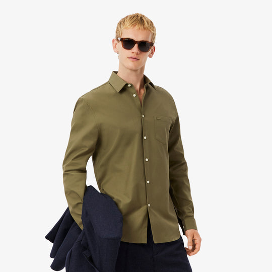 Regular Fit Cotton Poplin Shirt - CH8522