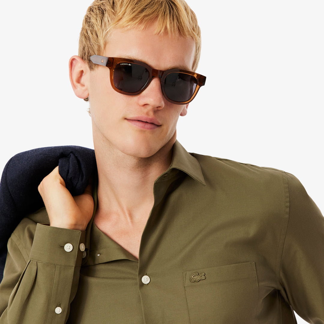 Regular Fit Cotton Poplin Shirt - CH8522