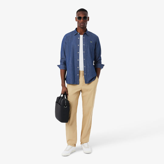 Regular Fit Lightweight Denim Shirt - CH9084 - MYHOLDAL LEBANON