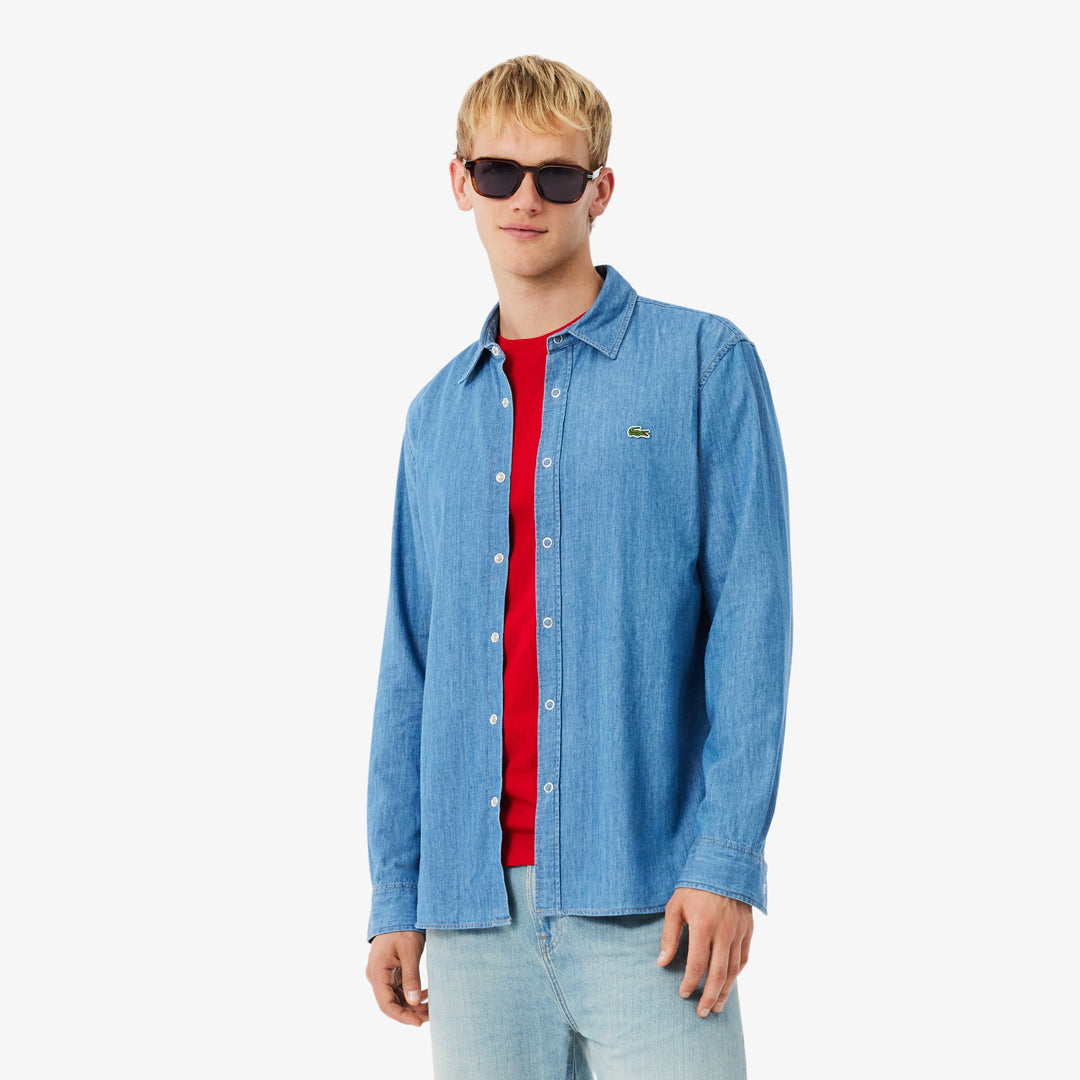 Regular Fit Lightweight Denim Shirt - CH9084 - MYHOLDAL LEBANON