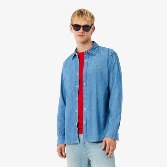 Regular Fit Lightweight Denim Shirt - CH9084 - MYHOLDAL LEBANON