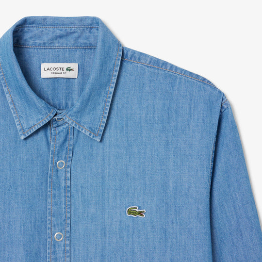 Regular Fit Lightweight Denim Shirt - CH9084 - MYHOLDAL LEBANON