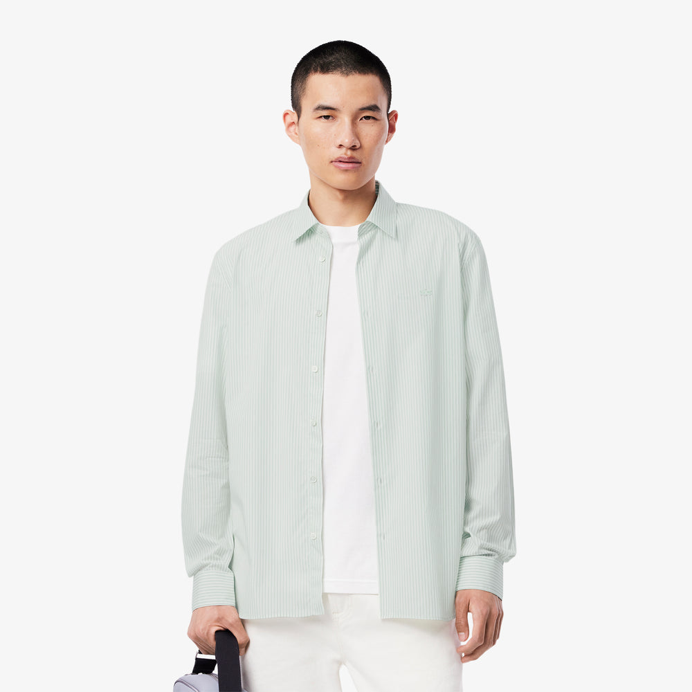 Regular Fit Striped Poplin Shirt - CH9087