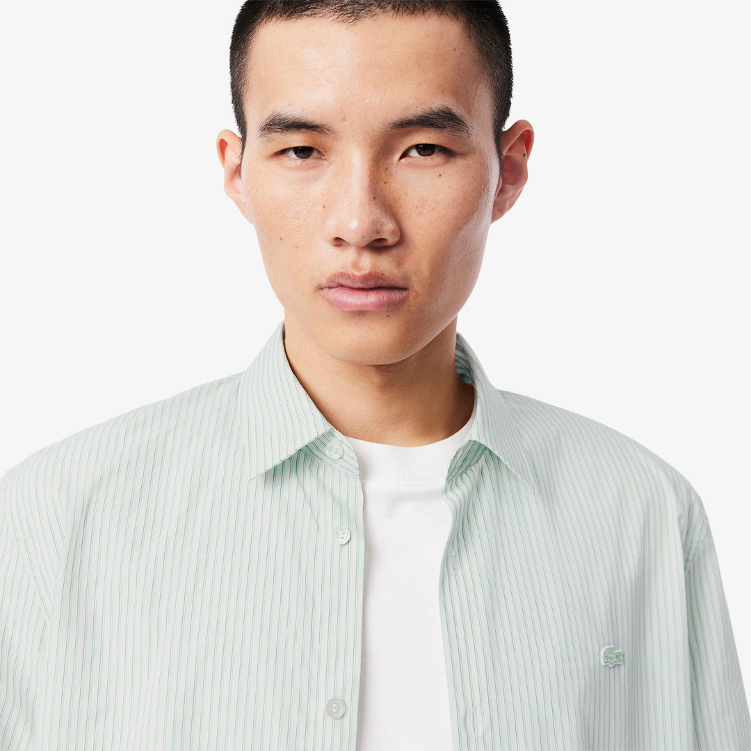Regular Fit Striped Poplin Shirt - CH9087