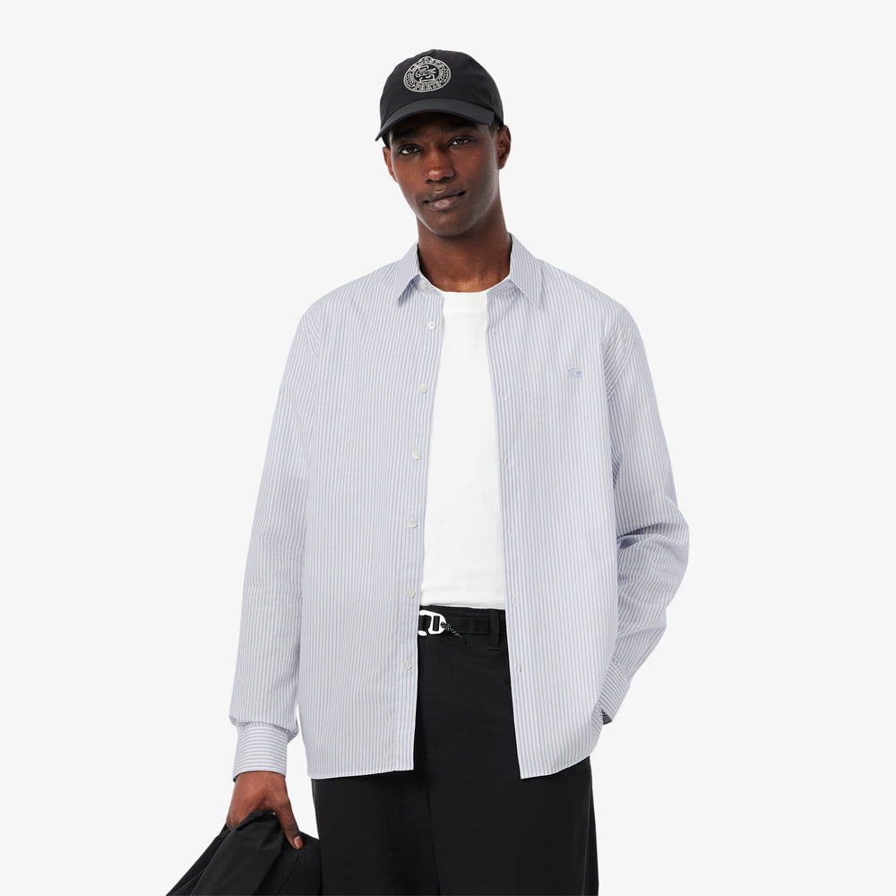 Regular Fit Striped Poplin Shirt - CH9087