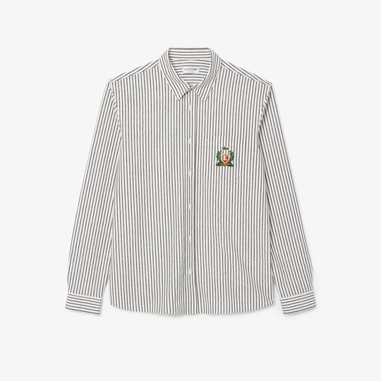 Regular Fit Striped Cotton Shirt - CH9118