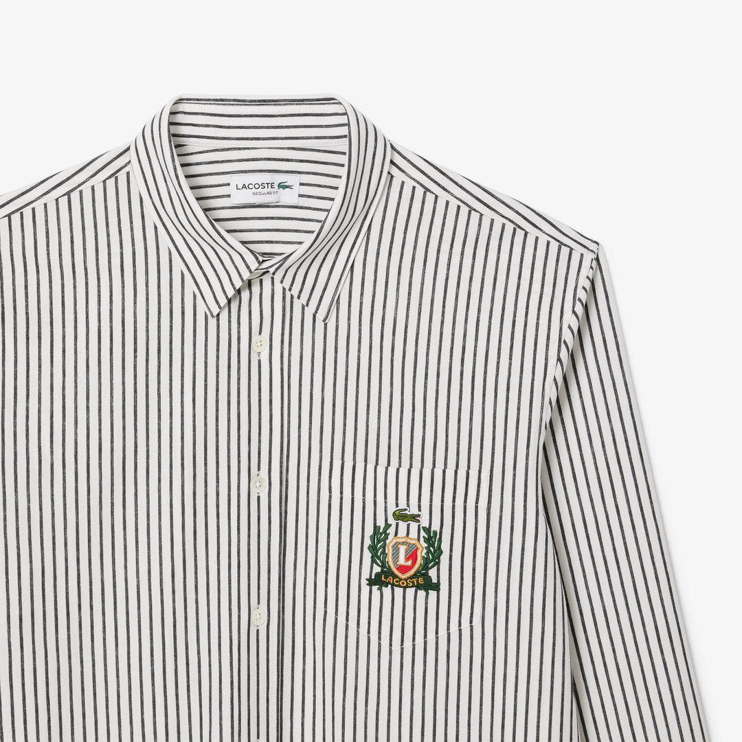 Regular Fit Striped Cotton Shirt - CH9118