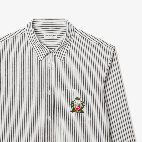 Regular Fit Striped Cotton Shirt - CH9118