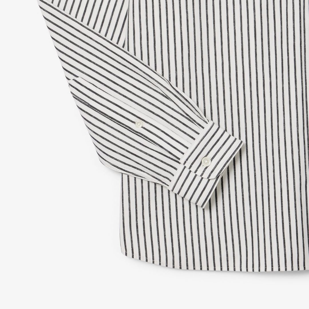 Regular Fit Striped Cotton Shirt - CH9118