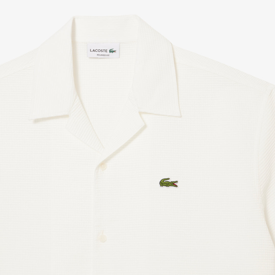 Relaxed Fit Waffle Texture Shirt - CH9924