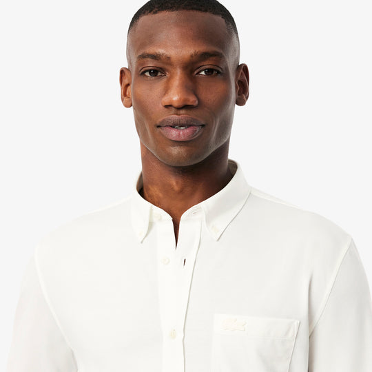 Regular Fit Cotton Jersey Shirt - CH9936