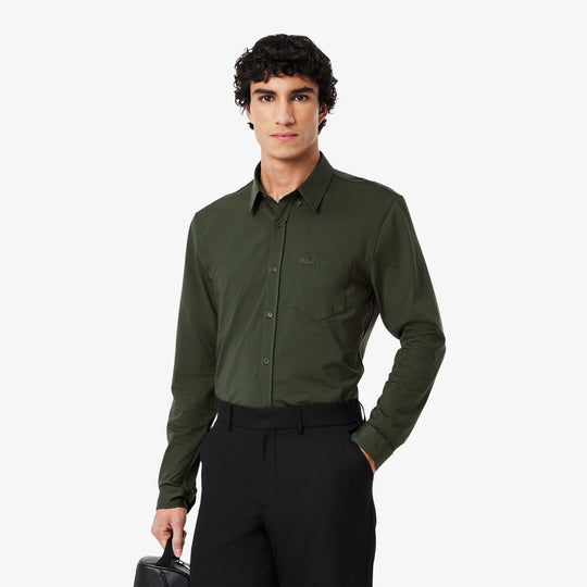 Regular Fit Cotton Jersey Shirt - CH9936