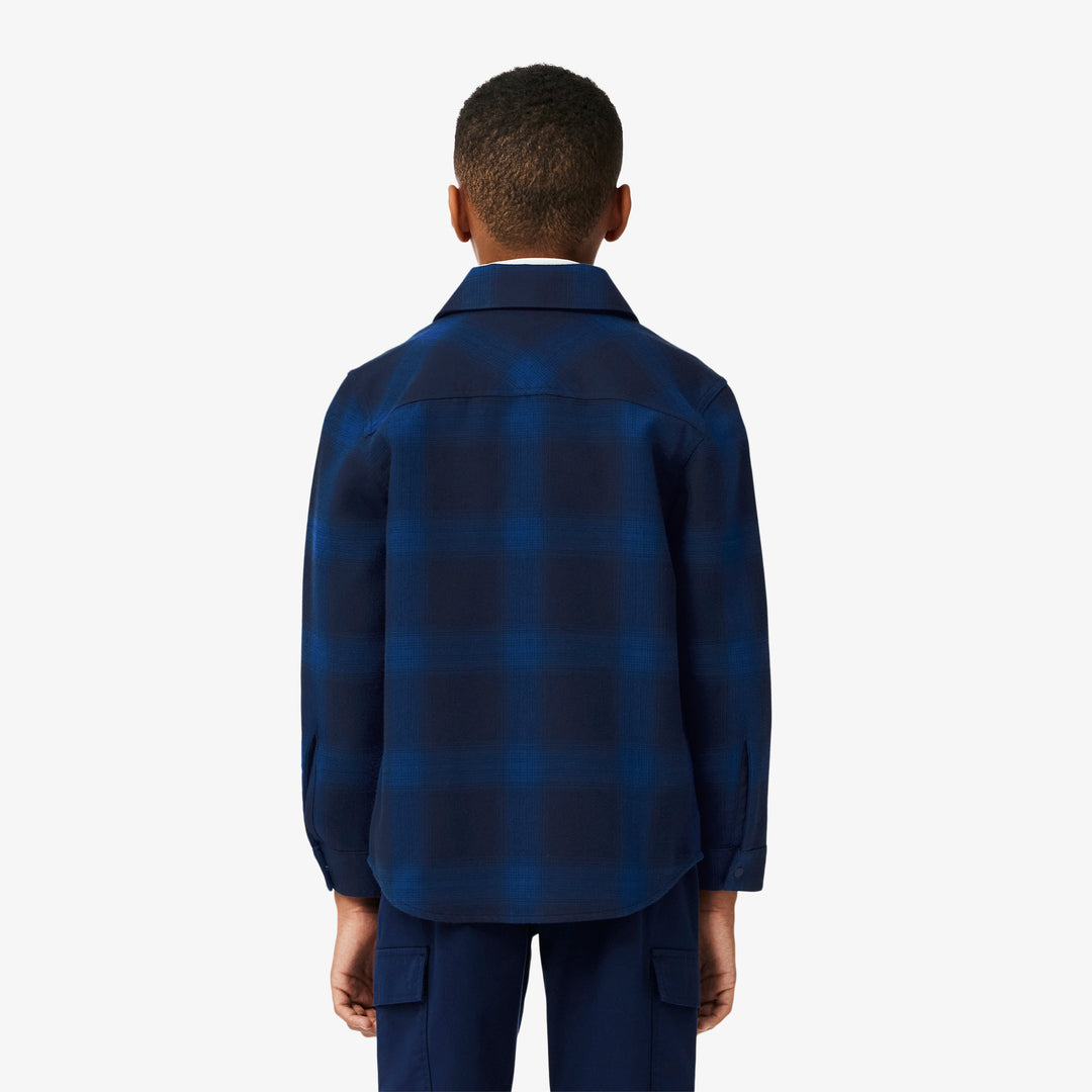 Plaid Flannel Overshirt - CJ2486