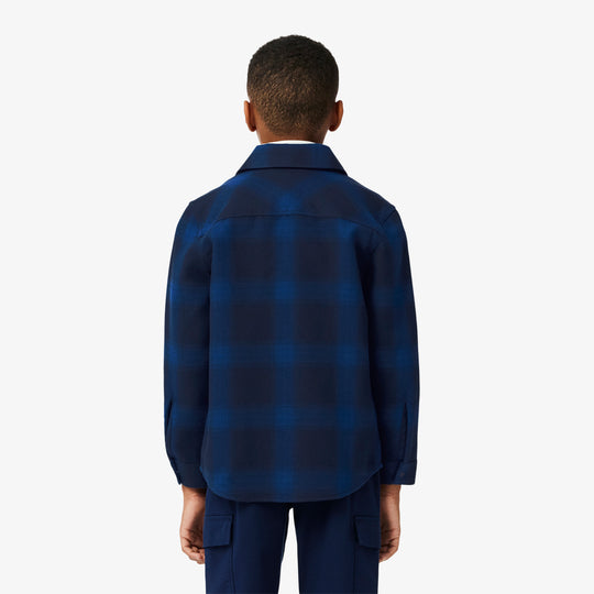 Plaid Flannel Overshirt - CJ2486