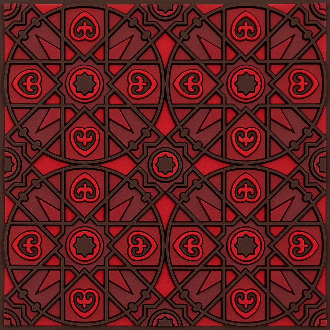 Shop The Latest Collection Of Images D'Orient Coaster Kalea Red - 6Pcs - Coa-990476 In Lebanon