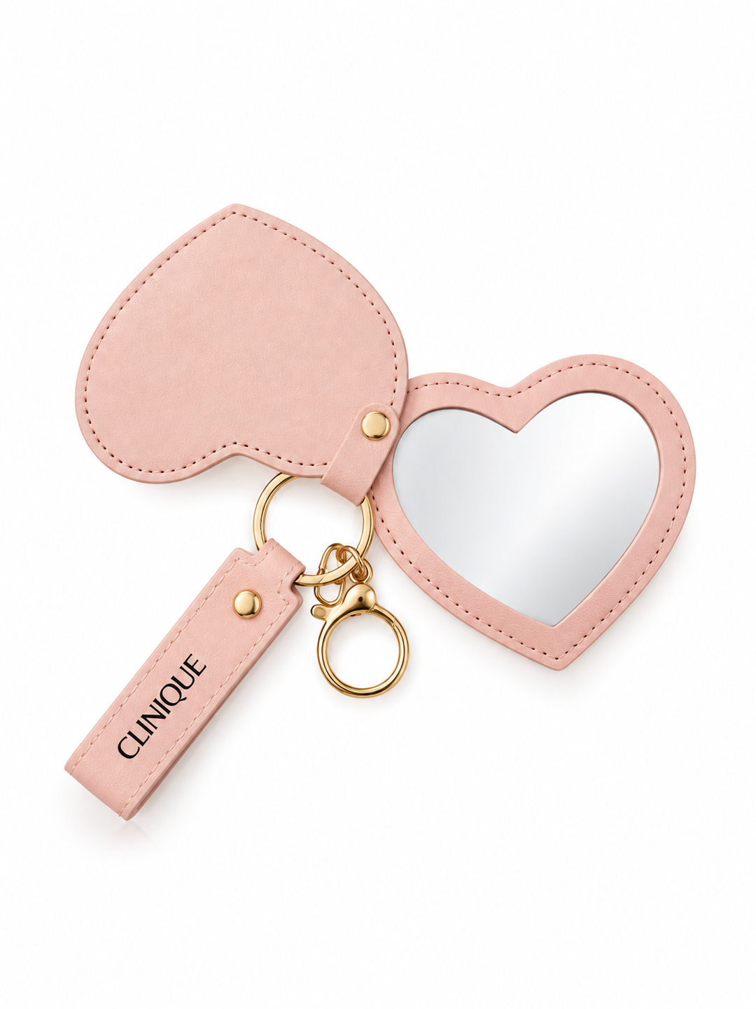 Pink Heart-shaped Mirror