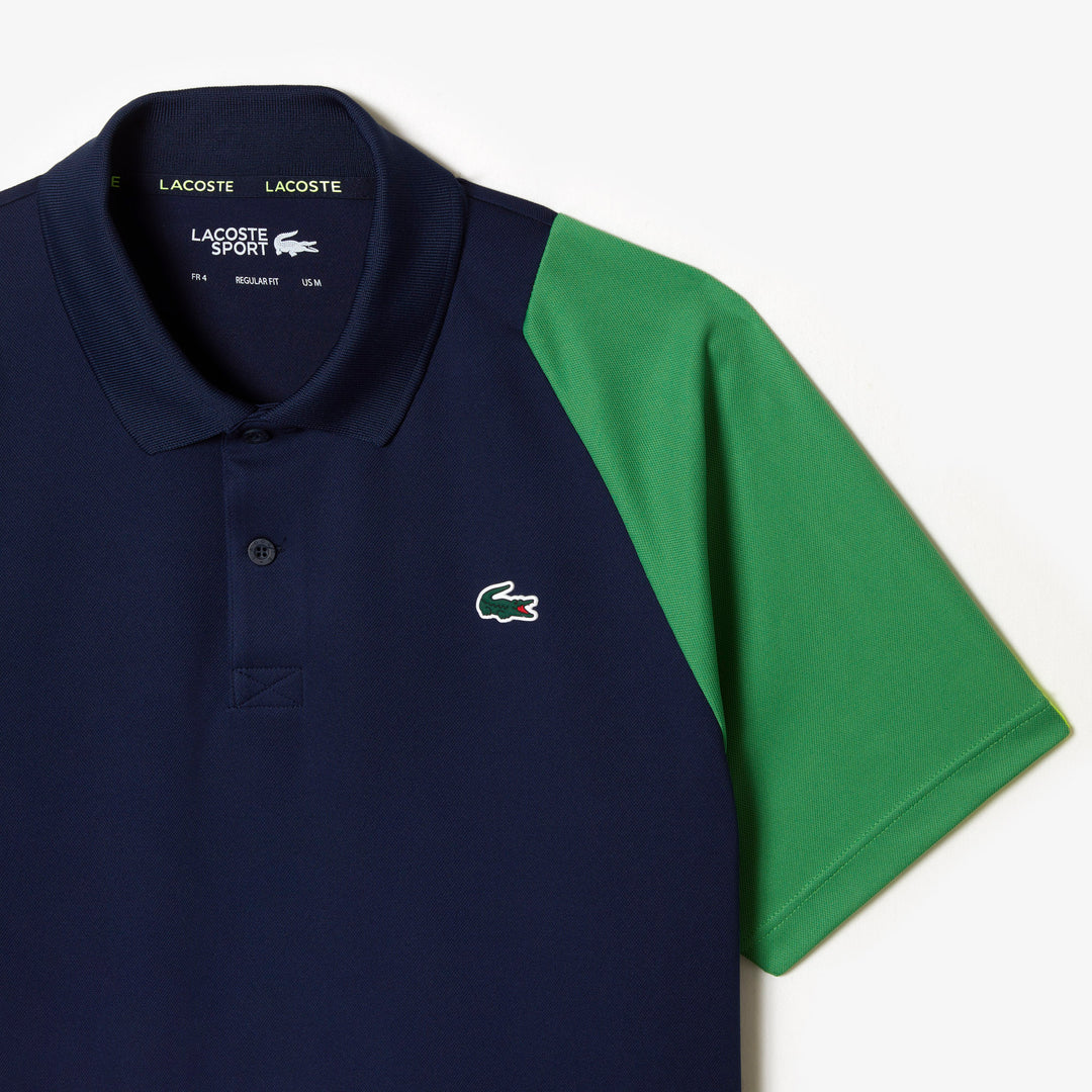 lacoste sport polo polyester