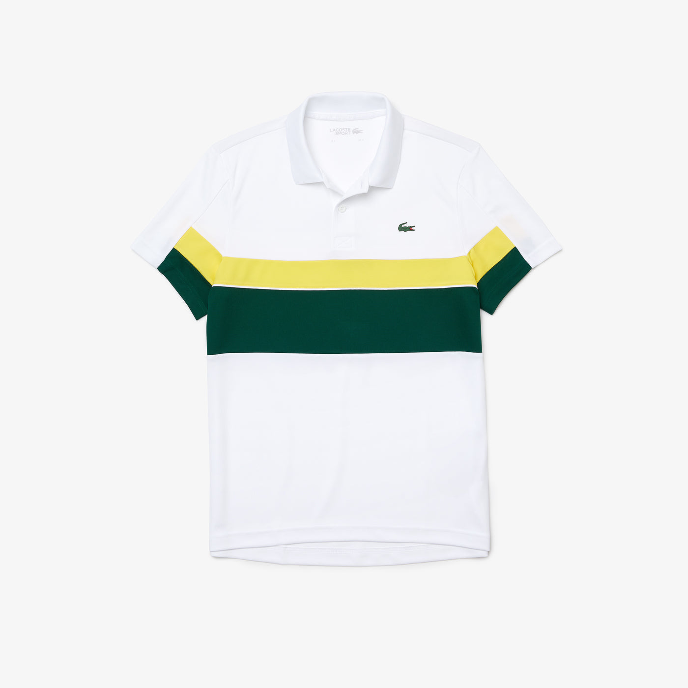 Shop The Latest Collection Of Outlet - Lacoste Men’S Lacoste Sport Colourblock Breathable Resistant Regular Fit Polo Shirt - Dh6932 In Lebanon