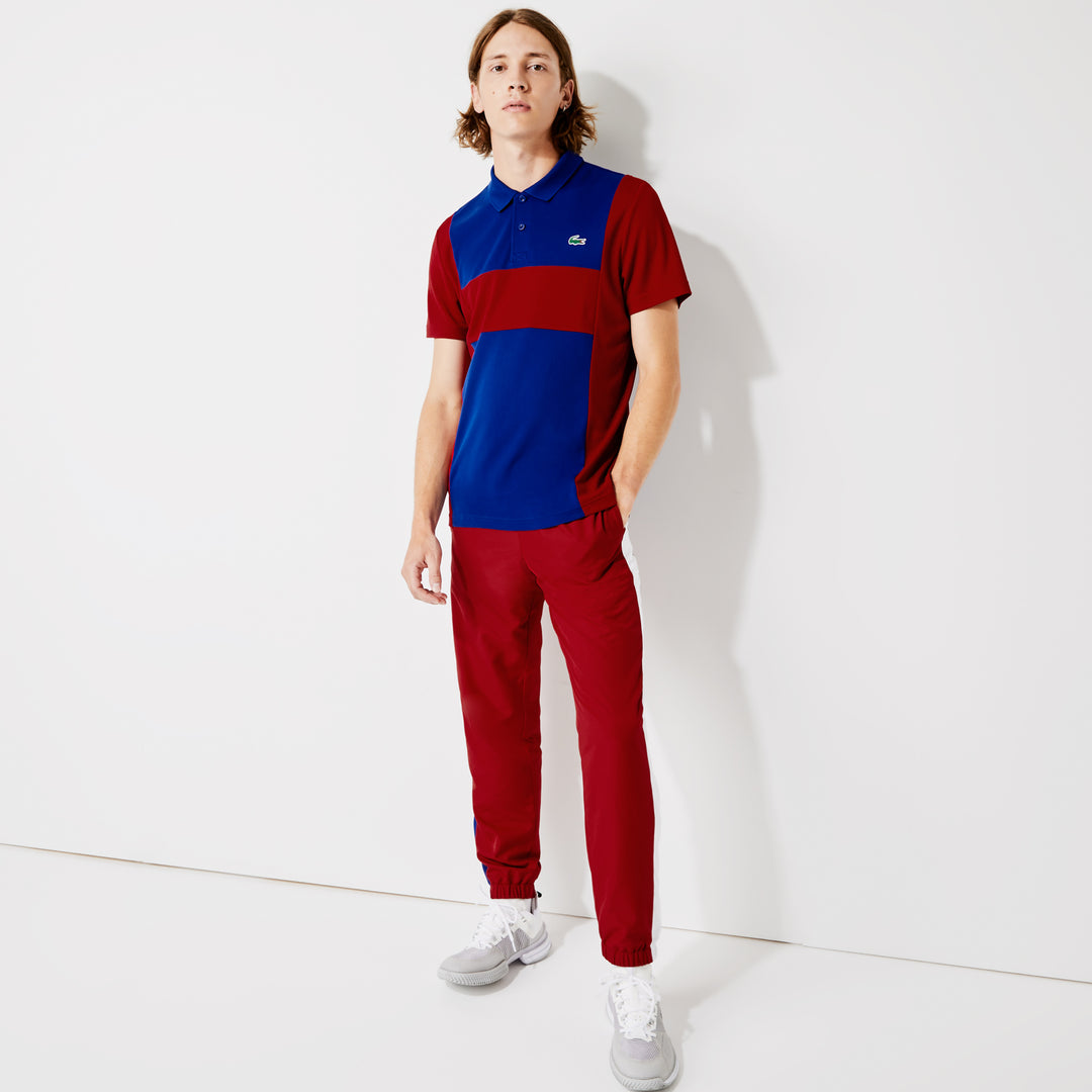 Men’s Lacoste SPORT Resistant Breathable Anti-Odor Regular Fit Polo Shirt