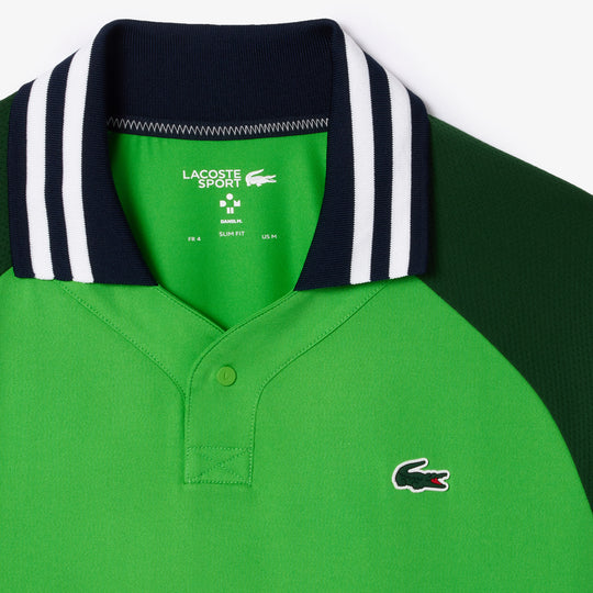 Lacoste x Daniil Medvedev Ultra-Dry Tennis Polo Shirt   - DH7381