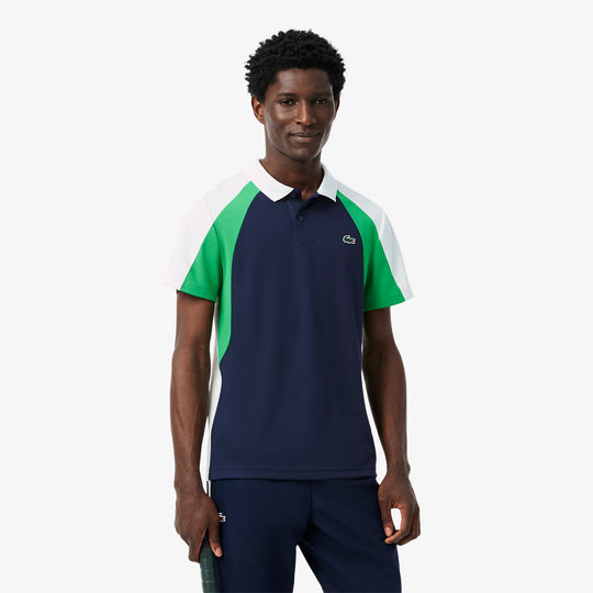 Colour-Block Printed Sport Polo Shirt - DH8963