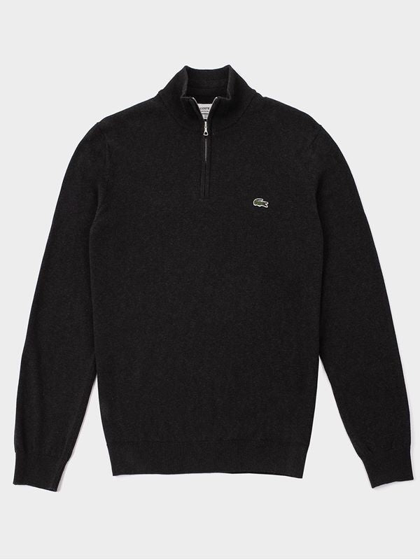 Men's Zippered Organic Cotton Sweater