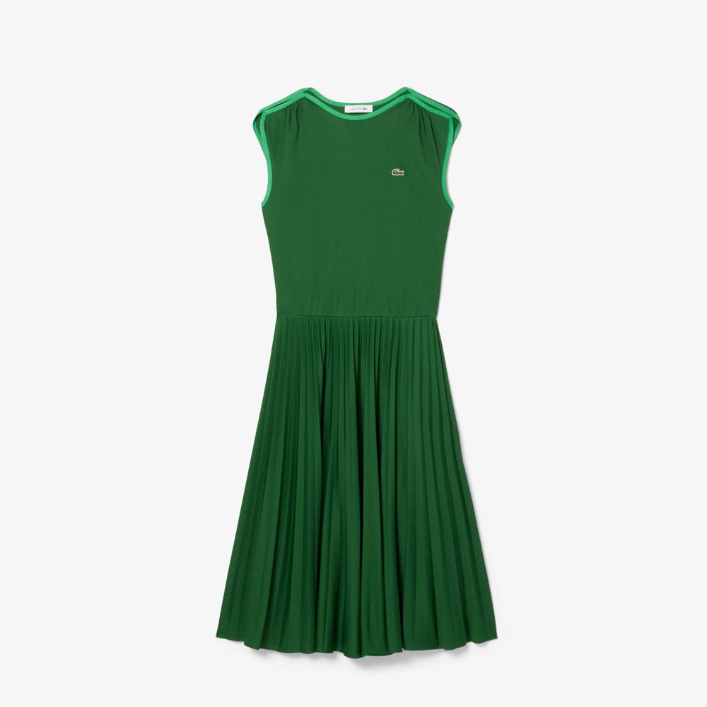 Sleeveless Pleated Dress-EF0508