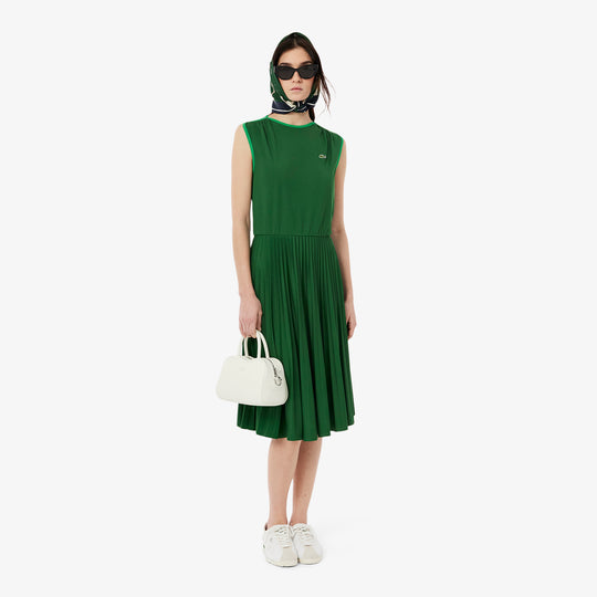 Sleeveless Pleated Dress - EF0508