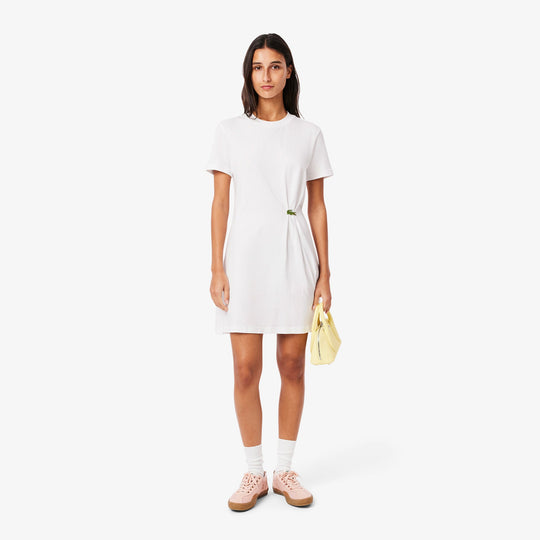 Draped T-shirt Dress-EF0583